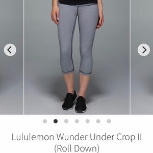 Lulu lemon gingham print leggings